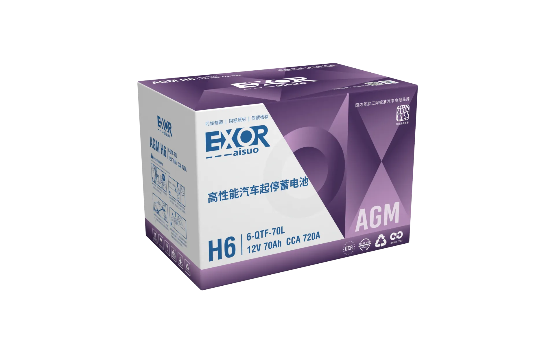 参数不会骗人：EXOR-aisuo高端蓄电池是怎么打动数据控车主的？